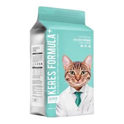 凯锐思 锐思 KERES 凯锐思 成猫专用猫粮成年家猫鱼肉增肥发腮 0麸质谷物营养全价8斤