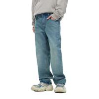 ABLE JEANS【宽松直筒裤】24冬季男士宽松直筒牛仔裤801643 浅黄泥蓝【8月27日前】 32/32