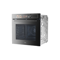 美的(Midea)嵌入式微波蒸烤炸炉 珐琅搪瓷内胆过热水蒸气 冷凝系统智能炫彩屏控制母婴辅食 BG70F7W微蒸烤炸烘焙合一