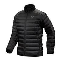 始祖鸟(ARC’TERYX)Cerium Jacket 男士保暖鹅绒850蓬 立领羽绒服 男装上衣夹克 男装 Black 黑色 L(82-95kg)