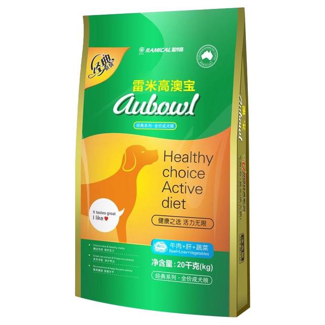 RAMICAL 澳宝通用型成犬狗粮萨摩耶拉布拉多金毛中大型犬20kg40斤装