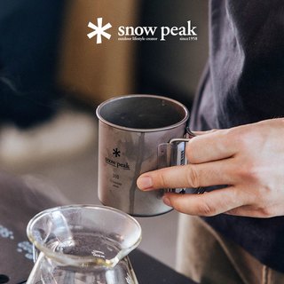 SnowPeak雪峰钛杯单双层金色办公室露营茶杯咖啡杯MG143