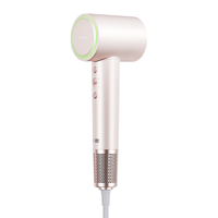 RUAFEE岚斐 等离子吹风机 家用不伤头发高速电吹风 大风力低噪大功率速干负离子护发吹风筒 粉金