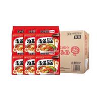 SAMYANG/三养 特价处理 泡菜汤面 泡菜面104g*5袋*6/箱装 包装 3120g