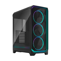 Fractal Design/分形工艺 自带3*140mm风扇 中塔台式机电脑主机箱 EATX主板 360水冷 RGB灯效 140mm风扇 黑