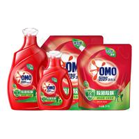 奥妙 OMO除菌除螨酵素洗衣液3kg+950g+3kg袋+2kg袋