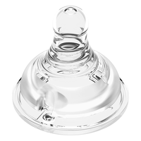 evorie 奶嘴 宽口径实感 婴儿奶嘴 (十字孔) 9个月以上 单只装