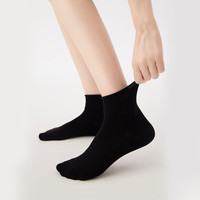 上森派系白色袜子夏季薄款女中筒袜配洞洞鞋袜可爱彩色袜棉丝袜桑蚕丝短袜 【短筒】黑色 均码 桑蚕丝 | 尺码【36-39】