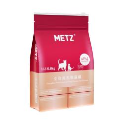 METZ 无谷物生鲜宠物全价猫奶糕 6.8kg 怀孕哺乳期离乳期猫粮