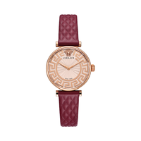 范思哲(VERSACE)瑞士手表女士小红金石英表VE1CA0824-35MM