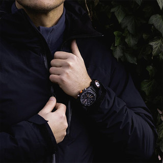 雷美诺时（Luminox）【贝爷联名】瑞士军表陆系列多功能计时潜水氚气表
