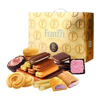 Franzzi 法丽兹 龙年生肖年货大礼盒1128g夹心曲奇饼干零食大礼包春节送人