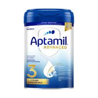 爱他美(Aptamil)欧洲先进英国版白金婴幼儿奶粉【客服有惊喜】 领先白金3段3罐(至25年7月) 800g