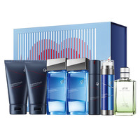 高夫【付航变帅同款】紧致保湿7件套男士护肤套装礼盒洁面水乳礼盒 礼盒7件套-锐智系列