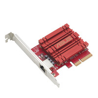 华硕 ASUS XG-C100C/CN/ 低辐射万兆10G网卡  RJ45接口