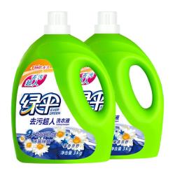 绿伞 馨香原野洗衣液 3kg×2