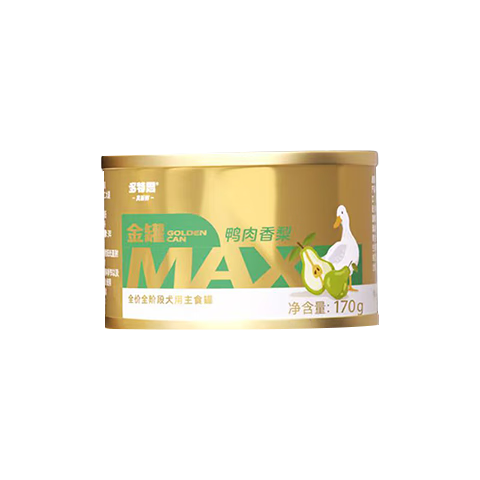 多特思狗主食罐头MAX金罐成幼犬通用全价无谷狗湿粮