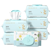 袋鼠医生 DR.ROOS）OK盖湿厕纸80抽6包