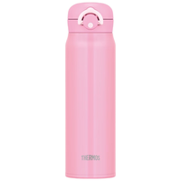 THERMOS 膳魔师 日本 不锈钢保温杯简约便携女士水杯JNR-601P粉红色 600ml 出差旅行 中秋国庆节实用