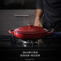 VISIONS康宁汤锅珐琅锅铸铁锅炖锅煲汤锅炖汤锅焖炖锅海鲜锅乔迁喜庆礼物 【店长推荐】珐琅锅+油壶