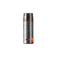 特美刻纯钛保温杯锤纹焖茶杯茶水分离泡茶杯男女大容量杯子 湖山绿(藤编杯套) 410ml