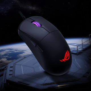 ROG玩家国度 龙鳞Ace Mini 8K无线回报率 轻量化49g 黑色 有线蓝牙双模游戏鼠标