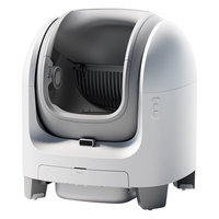 鳥語花香C1智能全自动猫砂盆超大号 开放式猫厕所防外溅除臭自动铲屎机 C1神舟智能猫砂盆