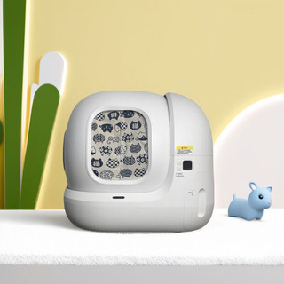 PETKIT小佩智能猫砂盆全自动猫厕所MAX2自动猫砂盆电动铲屎机全封闭式 小佩猫厕所门帘双面款小猫/小鱼