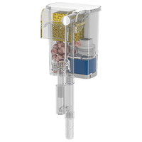 疯狂水草小鱼缸过滤器增氧循环水泵制氧机一体鱼缸三合一过滤系统全套壁挂 插电即用/过滤器【适合缸15-30cm】