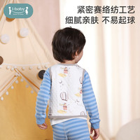 ibaby/英伦宝贝恒温儿童马甲秋冬保暖宝宝外穿坎肩空气层马夹【清仓】B 【空气层马甲】蘑菇兔叽 90码