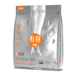 有鱼 5种深海鱼全阶段猫粮 6kg