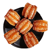 胜屿山东蜜三刀油果子蜜麻条怀旧零食小吃老式糕点芝麻果子500g