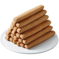 全麦小钢筋代餐棒0低脂肪卡减热量饼干解馋磨牙棒成人饱腹零食品