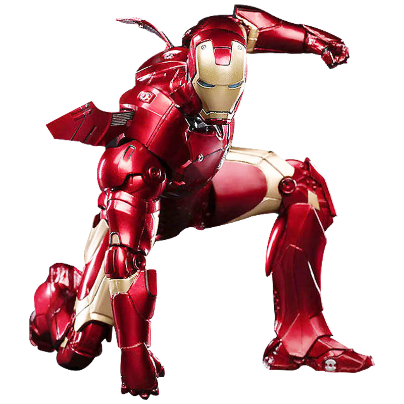 漫威（MARVEL）钢铁侠8寸反浩克装甲180601 男孩玩具手办摆件关节可动14岁+ 8寸反浩克装甲【可发光+替换手】