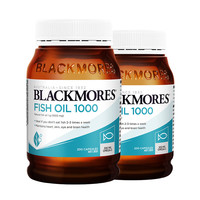 BLACKMORES 澳佳宝 澳洲天然深海鱼油原味高含量Omega-3dha中老年降压血脂