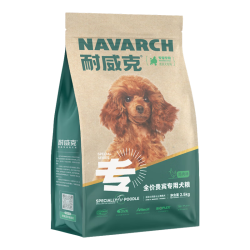 耐威克 狗粮贵宾泰迪专用狗粮5kg牛肉味小型犬成幼犬狗粮