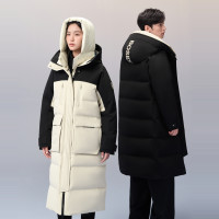 今日必买、保暖服饰：波司登 男女同款 90%绒都市户外双帽大口袋长款羽绒服 充绒量224g B40145903DY