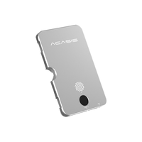 阿卡西斯（acasis）M.2 NVMe指纹加密磁吸移动硬盘盒Type-C3.2适用笔记本电脑苹果17保护SSD防泄密电子尿袋EC0201