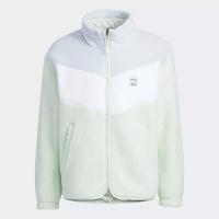 保暖服饰：adidas NEO 男士摇粒绒运动夹克 HY9653
