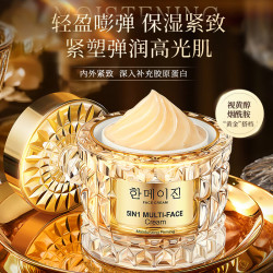 韩美肌 HanmJ）五合一多效面霜50g视黄醇烟酰胺抗皱紧致抗衰老护肤品保湿送伴侣 五合一多效面霜/50g