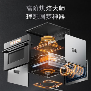 凯度 SR52FDF25-ZR Ultra 双热风微蒸烤一体机