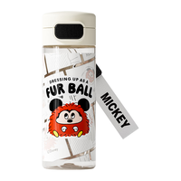 迪士尼（Disney）水杯大容量高颜值儿童运动水壶直饮杯小上学喝水杯杯