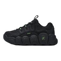 FILA 斐乐可颂鞋面包鞋2025年男鞋厚底休闲老爹鞋 黑-IB 40.5