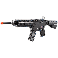 双鹰 （DOUBLE E） 拼装积木步枪模型启蒙组装积木枪 男孩玩具6-14岁礼物M4A1-C81005