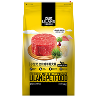 LILANG 力狼 狗粮5kg泰迪贵宾金针菇成犬比熊法斗柯基小型犬通用型粮10斤 牛肉味