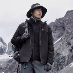 乔丹 山神pro 三合一冲锋衣 抓绒内胆