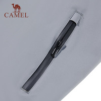 CAMEL骆驼儿童三合一冲锋衣三防外套秋冬保暖两件套抓绒衣中大童男女 木黛色/幻影黑 160