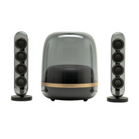 哈曼卡顿 SoundSticks4 水晶4 桌面 蓝牙音箱 墨金 典藏版