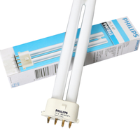 飞利浦插管 节能灯管台灯灯管4针灯管分离式灯管平四针三基色灯管2G7灯管 PL-S 7W/865/4P白光【长度119mm】