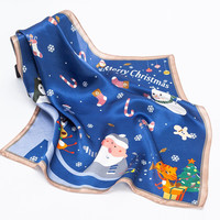 达芬奇密码 女士真丝丝巾 礼盒装 55*55cn